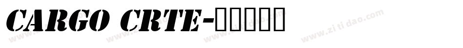cargo crTE字体转换